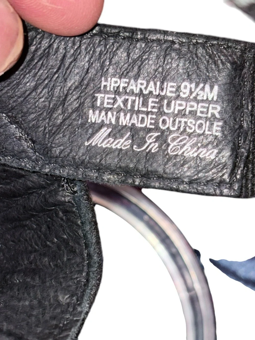 Donald J. Pliner Black Crisscross Fabric Wedge Sandals sz 9.5